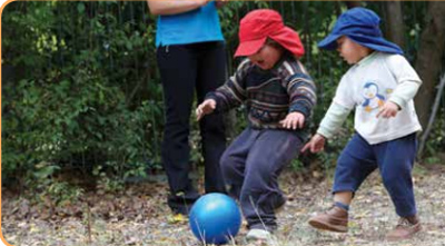 Pour les enfants de 2 ans et demi à 5 ans, des activités qui développent les capacités physiques